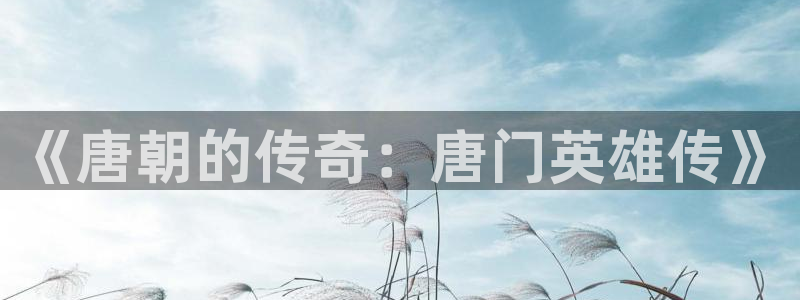 哔咔漫画picacg下载地址：《唐朝的传奇：唐门英雄传》