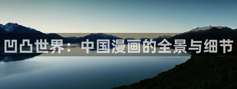 18+哔咔漫画：凹凸世界：中国漫画的全景与细节